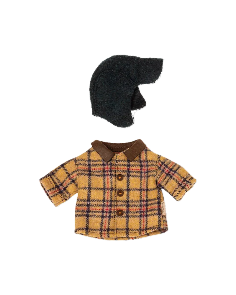 Winterjacke und Mütze für Teddy von Maileg