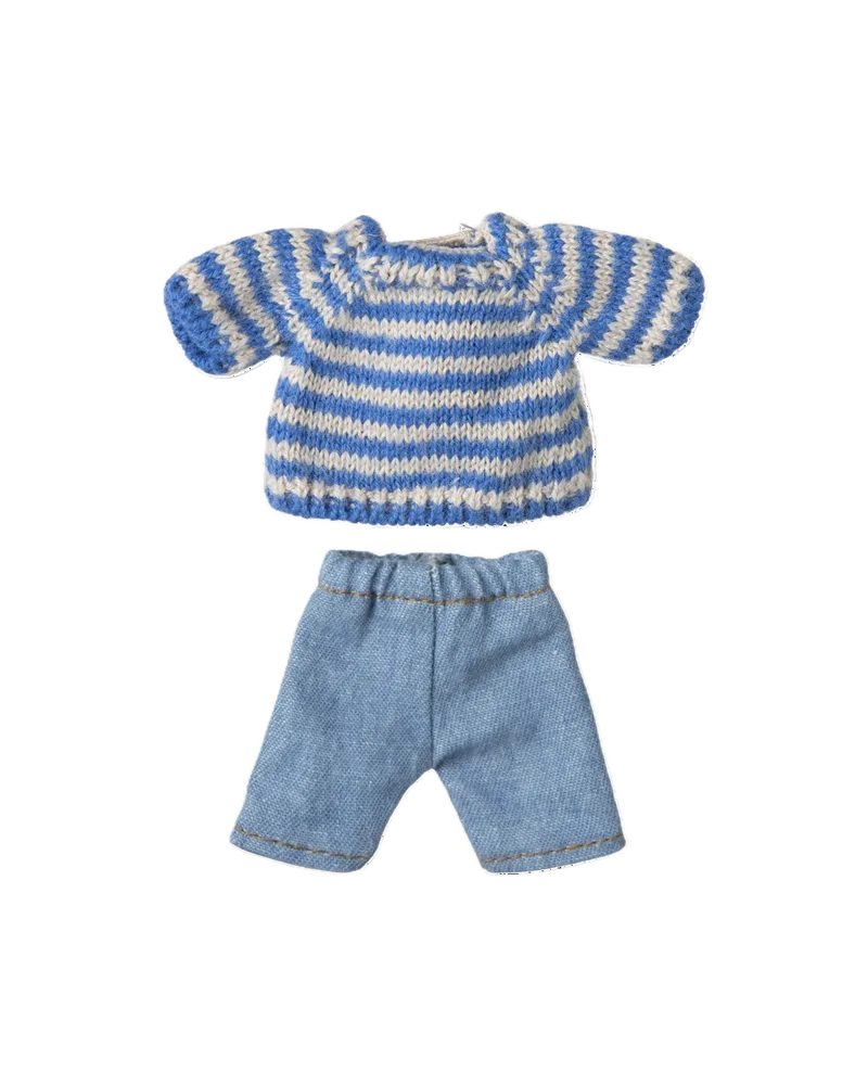 Strickpullover und Hose von Maileg