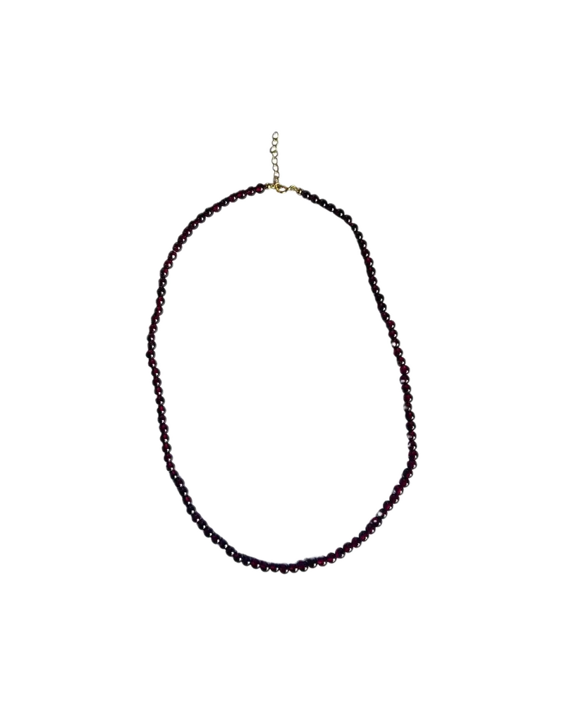 Halskette Rouge Noir Garnet von Jeberg Jewellery