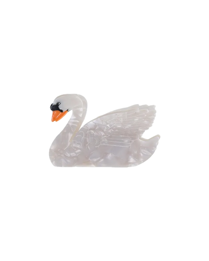 Haarklammer Schwan von By Stær