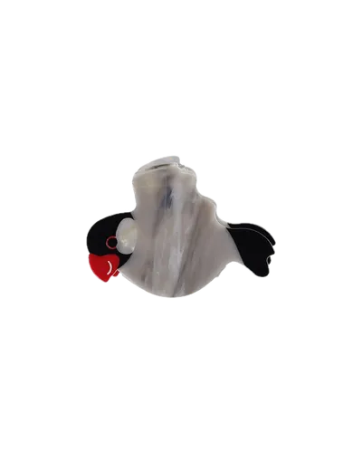 Haarklammer Papageientaucher von By Stær