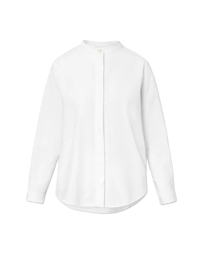 Sofie Organic Garment Dyed Poplin Bluse von RUE DE TOKYO