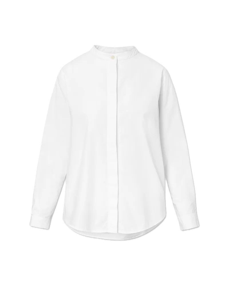 Sofie Organic Garment Dyed Poplin Bluse von RUE DE TOKYO