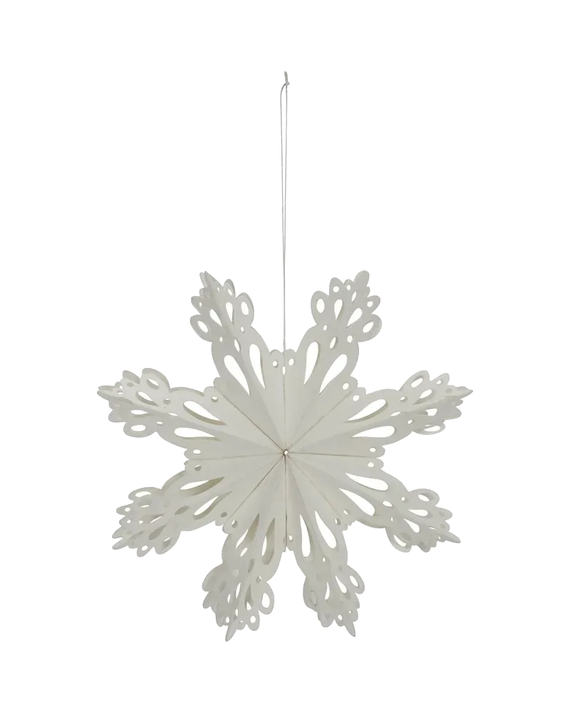 Weihnachtsschmuck Schneeflocke, Ansicht 2