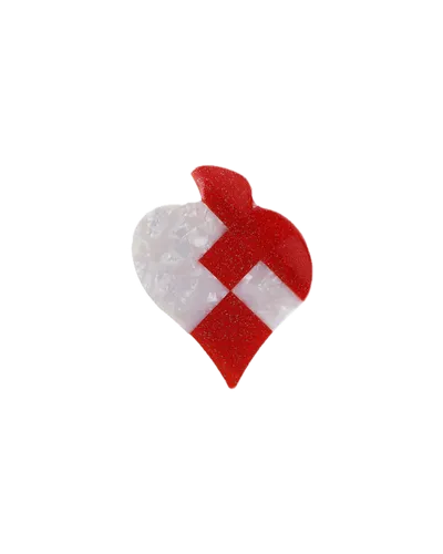 Haarklammer Weihnachtsherz von By Stær