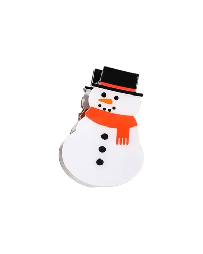 Haarklammer Schneemann von No Name