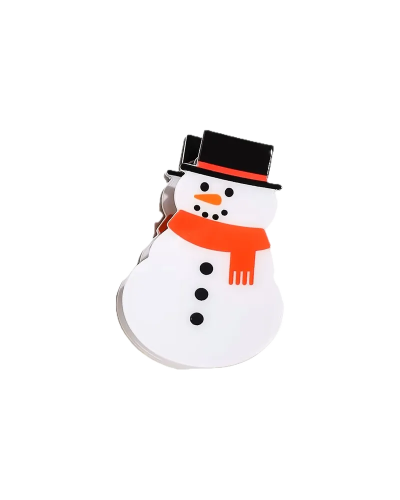 Haarklammer Schneemann von No Name