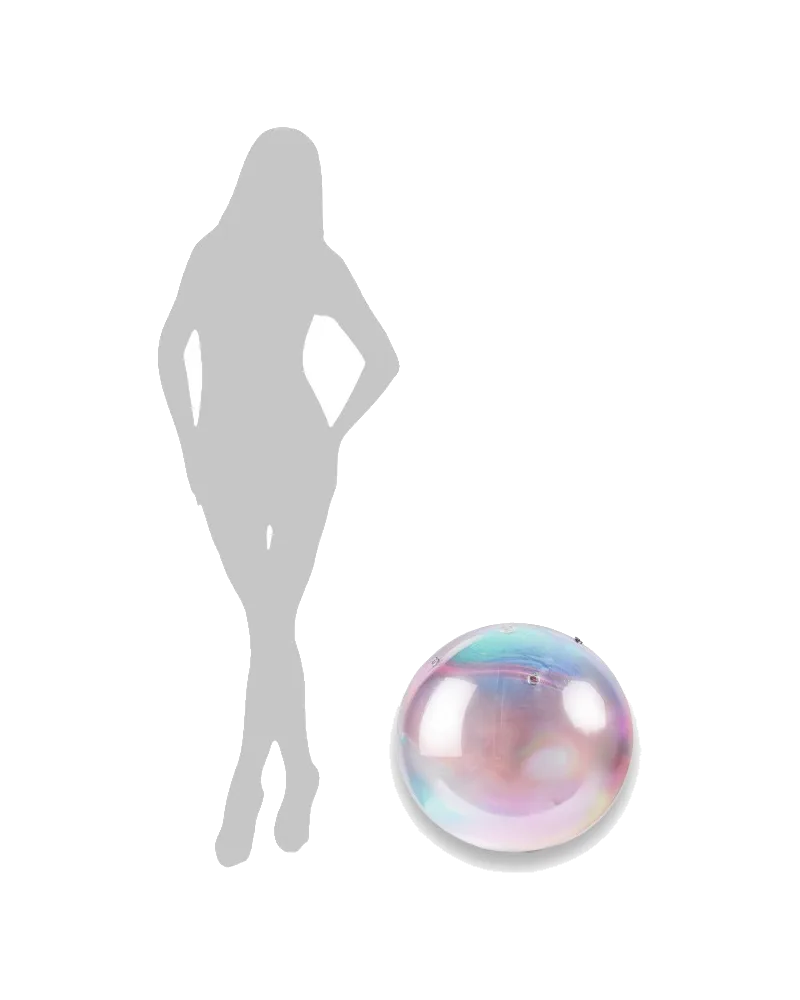 Ballon, irisierend, Ø 50 cm, Ansicht 2