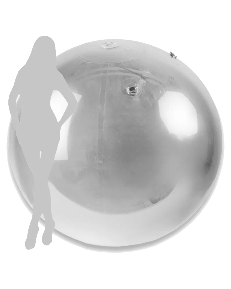 Ballon, spiegelnd, Ø 180 cm, Ansicht 3