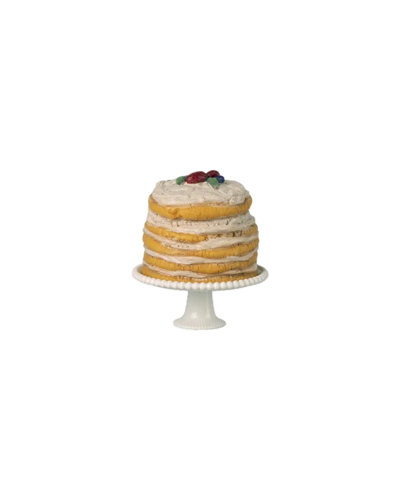 Partykuchen und Kuchenplatte. Maus von Maileg