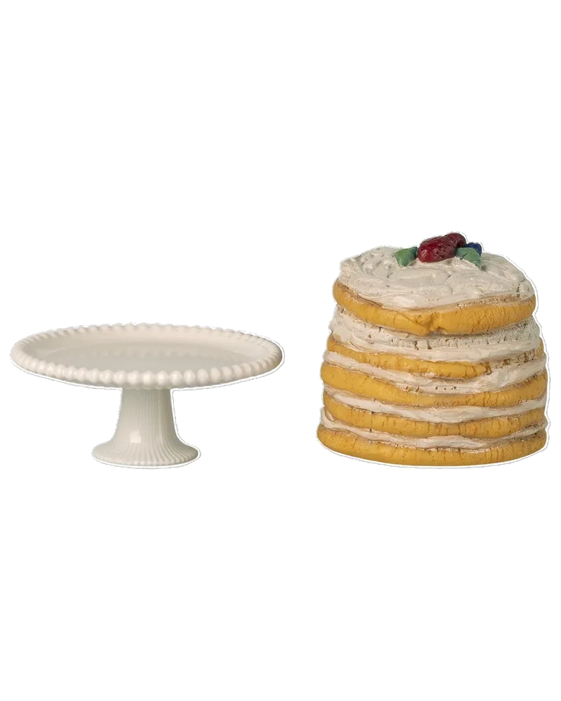 Partykuchen und Kuchenplatte. Maus, Ansicht 2