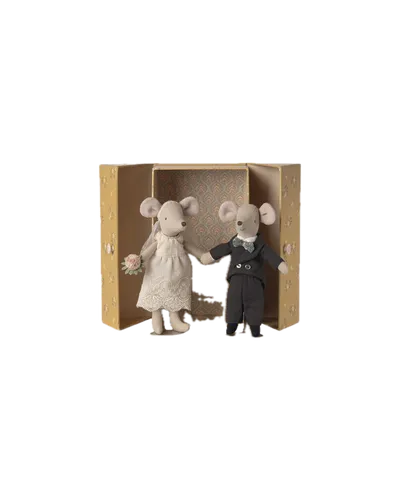 Hochzeitsmäuse in Box von Maileg