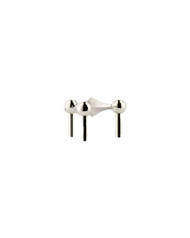 Nagel Kerzenhalter Chrom von Stoff Nagel