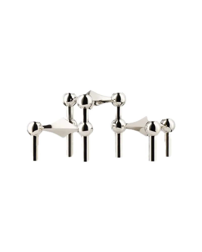 Nagel Kerzenhalter Chrom Set von Stoff Nagel