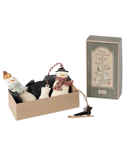 Metallornament Set - Winter Wonderland von Maileg