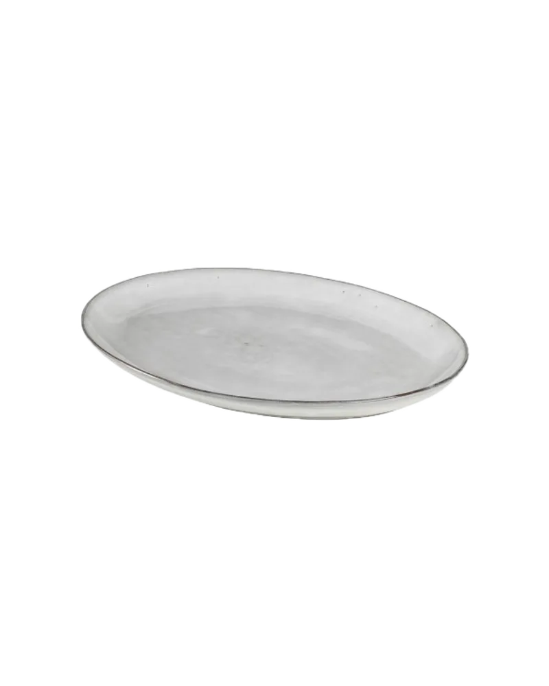 Ovale Platte Nordic Sea von Broste Copenhagen