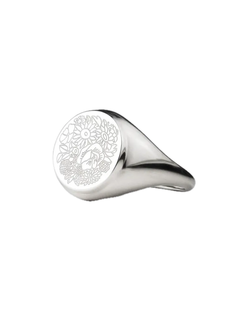 Ring Flower Tales Signet von Jeberg Jewellery