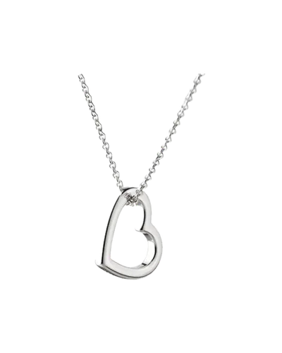 Halskette Love Stories Heart Silber von Jeberg Jewellery