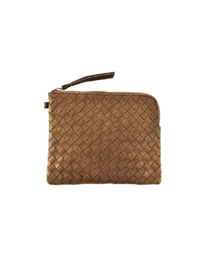 Gewebte Ledertasche