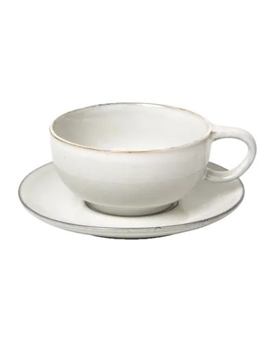 Tasse mit Untertasse Nordic Sand von Broste Copenhagen