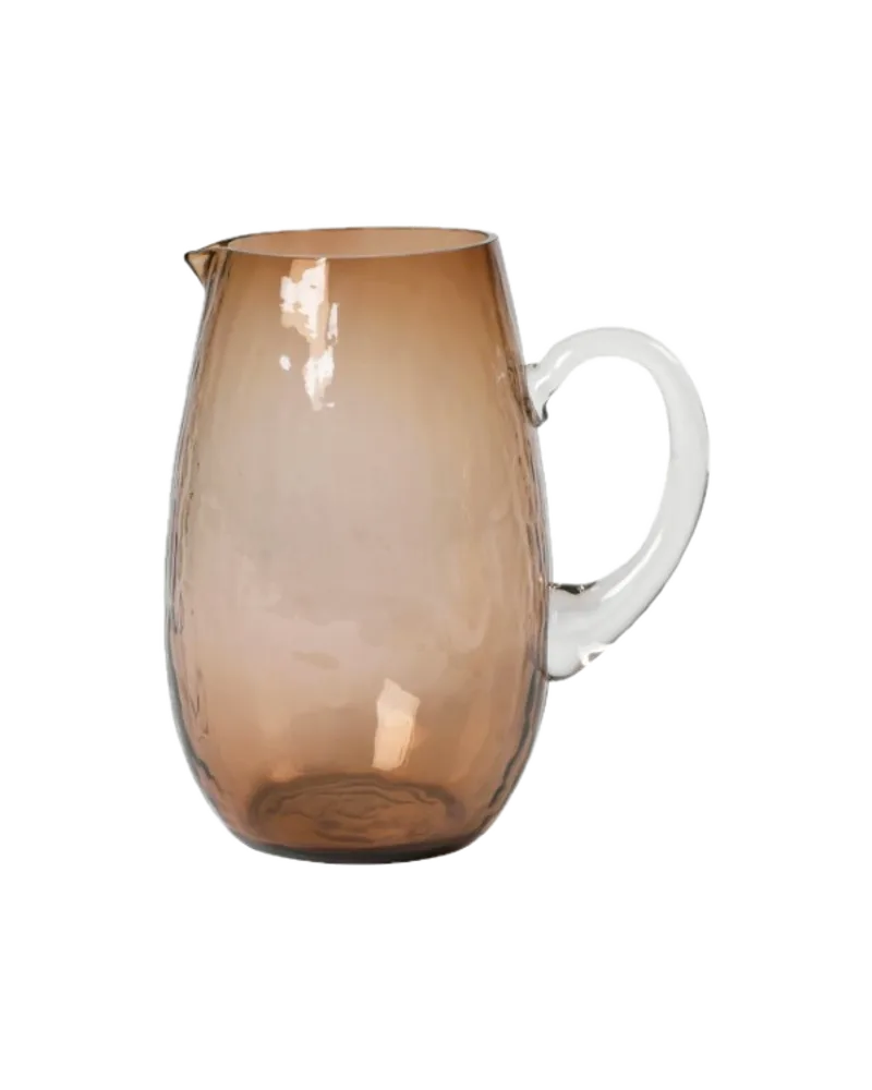 Glaskanne Hammered von Broste Copenhagen