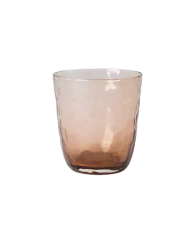 Trinkglas Hammered 33 cl von Broste Copenhagen