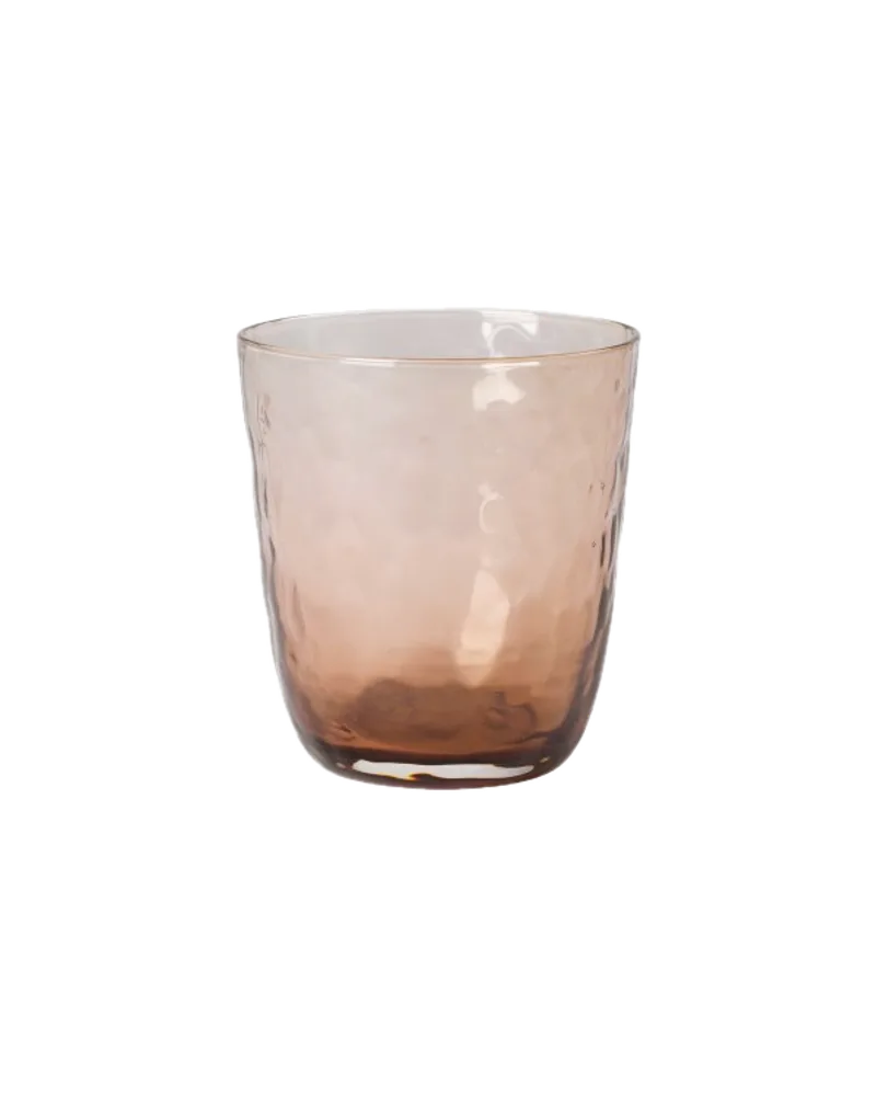 Trinkglas Hammered 33 cl von Broste Copenhagen