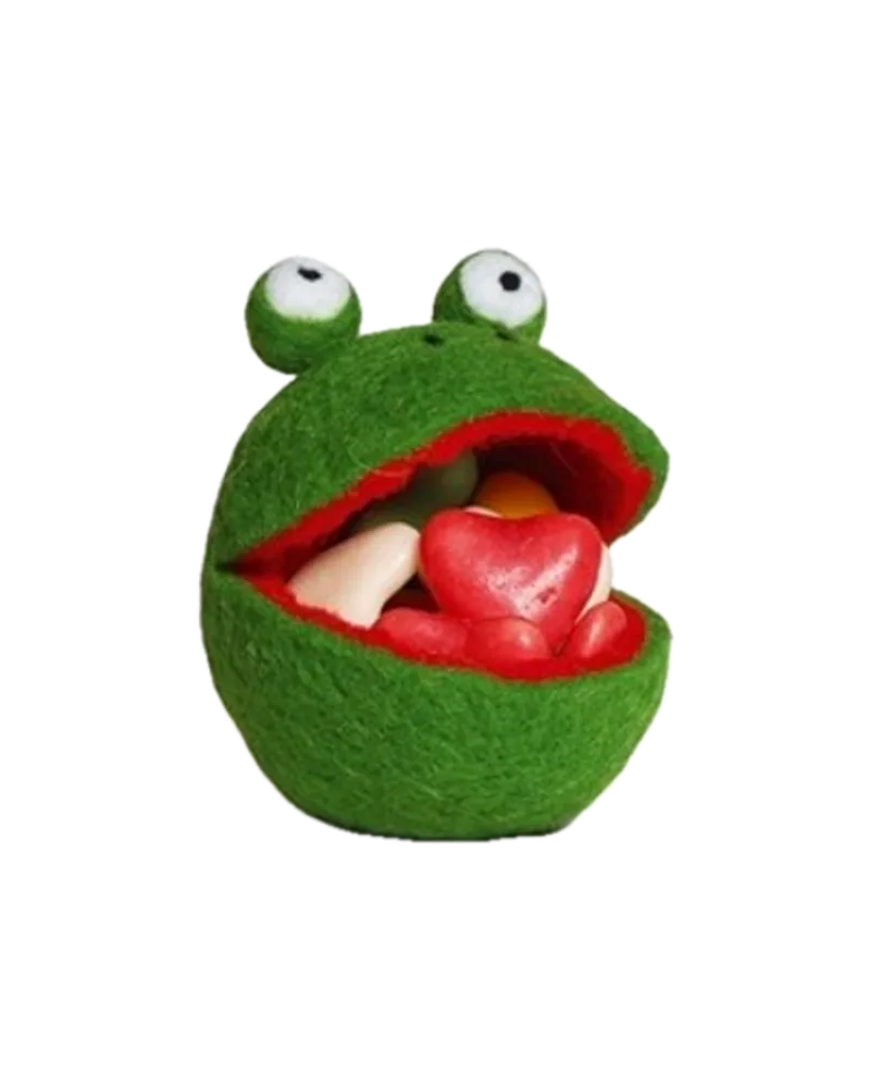 Filz Frosch zum Befüllen von Baden Collection
