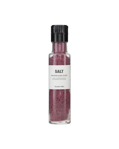 Salz Rotwein & Lorbeerblätter von Nicolas Vahé