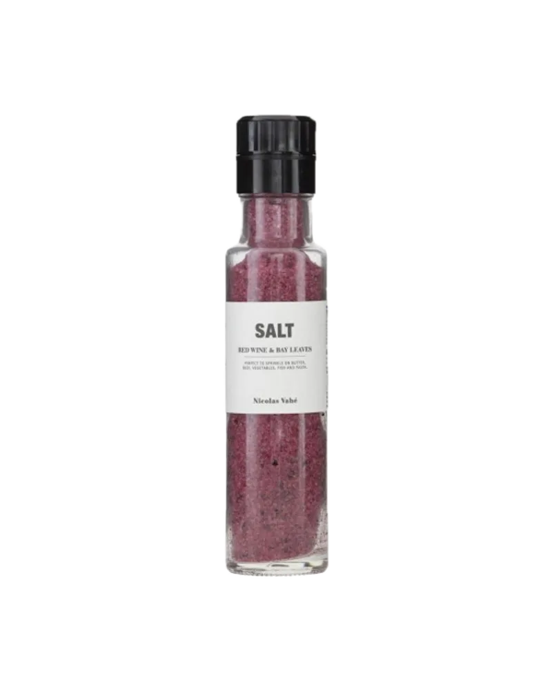Salz Rotwein & Lorbeerblätter von Nicolas Vahé