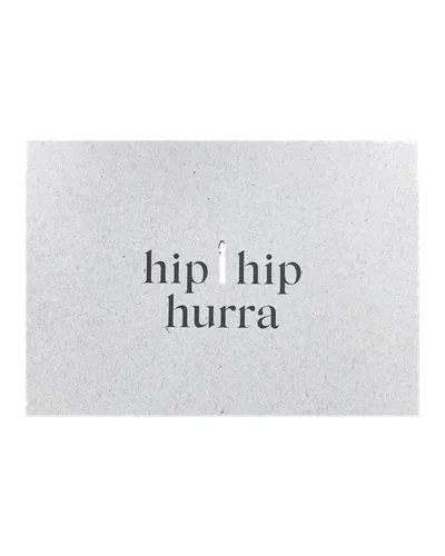 Postkarte Hip-hip-hurra von Tellme